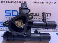 Corp Carcasa Termostat cu Senzor Temperatura Apa Renault Master 2.2 DCI 2000 - 2010