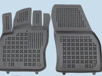 Covoare / Covorase / Presuri cauciuc stil tip tavita VW Caddy IV 2020-prezent (2 locuri) - REZAW PLAST