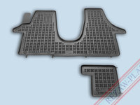 Covoare / Covorase / Presuri cauciuc stil tip tavita VW T5 Multivan 2003-2016 - REZAW PLAST