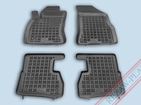 Covoare / Covorase / Presuri cauciuc stil tip tavita FIAT Doblo II 2010-2022 (5/7 locuri) - REZAW PLAST