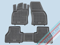 Covoare / Covorase / Presuri cauciuc stil tip tavita VW Caddy IV 2020-prezent (5 locuri) - REZAW PLAST