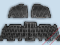 Covoare / Covorase / Presuri cauciuc stil tip tavita KIA Carnival II 2005-2014 (5 locuri) - REZAW PLAST