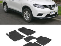 Covoare / Presuri cauciuc stil tip tavita NISSAN X-Trail (T32) 2013-prezent (5 bucati) (86240) - SEINTEX