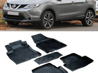 Covoare / Presuri cauciuc stil tip tavita NISSAN Qashqai II 2013-2021 (5 bucati) (85655) - SEINTEX