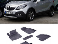 Covoare / Presuri cauciuc stil tip tavita OPEL Mokka / Mokka X 2012-2020 (5 bucati) (84991) - SEINTEX