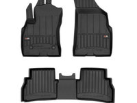 Covorase cauciuc 3 pcs ducts proLine 3D tpe set colour black FIAT DOBLO CARGO 02.10- Station wagon / Van FROGUM FRG 3D409439