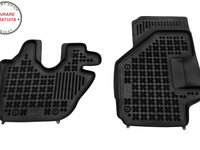 Covorase interior cauciuc tip tava negru Isuzu ELF VI N-Series L 2006 - 2-Piese - livrare gratuita