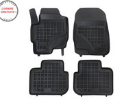 Covorase interior cauciuc tip tava negru Mitsubishi COLT VI, 5 - door, facelifting 2009 - 2012 4-Piese - livrare gratuita