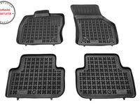 Covorase interior cauciuc tip tava negru Volkswagen GOLF Sportsvan 2014 - 2020 4-Piese