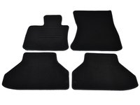 Covorase mocheta BMW X5 3/2007- Negre, X6 6/2008- E71 E72 set de 4 bucati