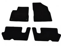 Covorase mocheta Citroen C4 Picasso 1 2007- 2 2010- Negre, set de 4 bucati