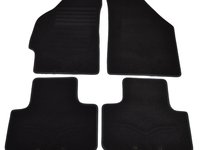 Covorase mocheta Fiat PUNTO 3U/5U 9/1999-8/2009 Negru, set de 4 bucati