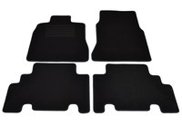 Covorase mocheta Mercedes Clasa A W168 10/1997-7/2004 Negru, set de 4 bucati