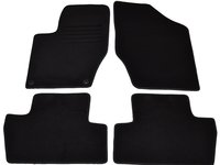 Covorase mocheta Peugeot 308 5 usi si SW Combi 9/2007-2013 Negru, set de 4 bucati