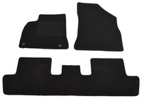 Covorase mocheta Peugeot 5008 5 usi 11/2009-2017 , presuri BestAutoVest culoare Negru 3 buc.