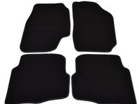 Covorase mocheta Seat IBIZA 3/2002-5/2008 Negru, set de 4 bucati