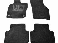 Covorase mocheta Seat Leon 4 eTSI 2020-&gt, prezent, Negre, set de 4 bucati