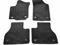 Covorase mocheta Vw Phaeton 2002-2016, Negre, set de 4 Buc.