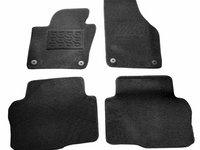 Covorase mocheta Vw Sharan Mk2 (5 Usi) 2010-prezent, Negre, set de 4 Buc.