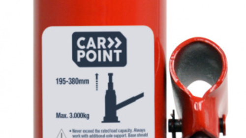 Cric hidraulic Carpoint - 3000kg - 3 To