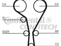 Ct1130k2 kit contitech pt renault motorizare 1.8 16v,2.0 16v