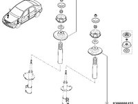 CUPA SUPERIOR ARC FATA DACI LOGAN, RENAULT, CLIO, KANGOO