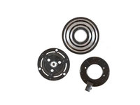 Cupla magnetica ambreiaj compresor Ac/ diametru 110 mm cu 6 caneluri, Audi Seat Skoda VW motorizari intre 1, 0-3, 6 V6, tip Delphi CVC, rulment 35x55x20 mm,