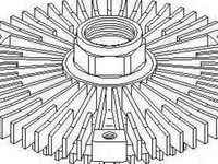 Cupla ventilator radiator / Vascocuplaj MERCEDES-BENZ E-CLASS W210 TOPRAN 400 605