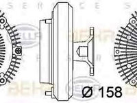 Cupla ventilator radiator / Vascocuplaj TOYOTA LAND CRUISER (PZJ7_ KZJ7_ HZJ7_ BJ7_ LJ7_ RJ7_) HELLA 8MV 376 757-371