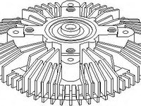 Cupla, ventilator radiator VW LT28-50 bus (281-363), VW LT28-50 caroserie (281-363), VW LT28-50 platou / sasiu (281-363) - TOPRAN 109 606