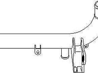 Cuplaj conducta lichid racire OPEL ASTRA G hatchback F48 F08 TOPRAN 207 629