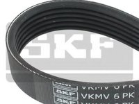 Curea accesorii BMW X3 (E83) (2004 - 2011) SKF VKMV 6PK2080