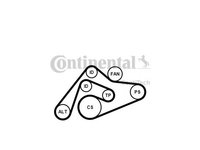 Curea alternator Audi AUDI A4 Avant (8D5, B5) 1994-2001 #2 6PK2404K1