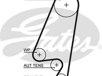 Curea de distributie (5367XS GAT) CHEVROLET,OPEL,VAUXHALL