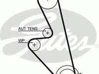 Curea de distributie 5449 GATES pentru Daewoo Espero Daewoo Prince Daewoo Aranos