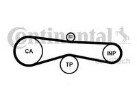 Curea de distributie AUDI A4 (8K2, B8) (2007 - 2015) CONTITECH CT1131