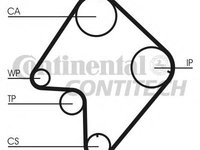 Curea de distributie FORD ECONOVAN (KBA, KCA), SUZUKI SIDEKICK (ET, TA), KIA SPORTAGE (K00) - CONTITECH CT832