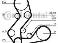 Curea de distributie FORD ESCORT Mk VII combi (GAL, ANL) (1995 - 1999) CONTITECH CT901(SET)