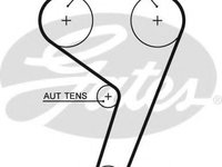 Curea de distributie FORD FIESTA V (JH, JD) (2001 - 2010) GATES 5433XS piesa NOUA