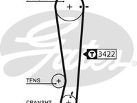Curea de distributie (GAT5511XS GATES) HYUNDAI,KIA