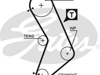 Curea de distributie (GAT5545XS GATES) FIAT,FIAT (NANJING),LANCIA,ZASTAVA