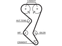 Curea de distributie GATES 5528XS