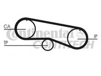 Curea de distributie NISSAN PRIMERA (P10), NISSAN PULSAR II hatchback (N13), NISSAN SABRE III hatchback (N14) - CONTITECH CT933