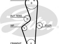 Curea de distributie ROVER CITYROVER, TATA INDIGO (4_V2) - GATES 5617XS