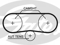 Curea de distributie SEAT CORDOBA Vario 6K5 GATES 5516XS