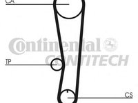 Curea de distributie SUZUKI SWIFT Mk II hatchback (EA, MA), SUZUKI CULTUS II limuzina (AH, AJ), SUZUKI CULTUS Cabriolet (SF413) - CONTITECH CT568