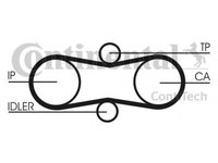 Curea de distributie VOLVO 850 (LS) (1991 - 1997) CONTITECH CT914