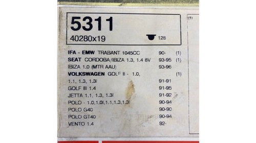 Curea distributie SEAT IBIZA II (6K1) [ 1993 - 2002 ] Gates 5311