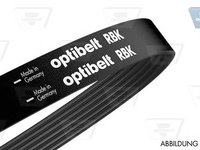 Curea transmisie cu caneluri AUDI 90 (8C, B4), AUDI 80 Avant (8C, B4), AUDI COUPE (89, 8B) - OPTIBELT 6 PK 1863