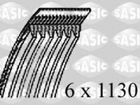 Curea transmisie cu caneluri Citroen XANTIA (X1), Citroen ZX (N2), PEUGEOT 306 hatchback (7A, 7C, N3, N5) - SASIC 1770096